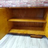 Renovated sideboard mid century, art deco, 1960s Poland