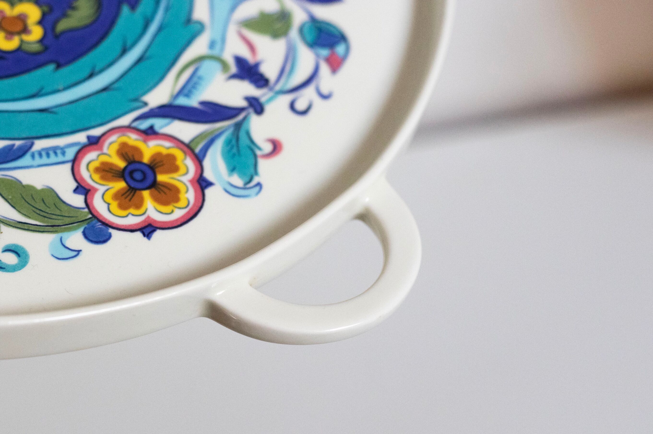 Ceramic dish Villeroy and Boch model Izmir 70s
