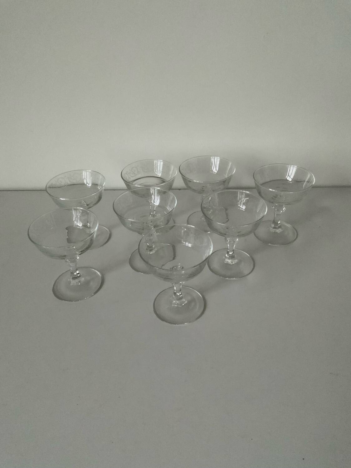 Champagne glasses