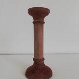 Vintage wooden candle holder