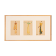 Art déco fashion illustration, gouache on paper, 93 x 52 cm