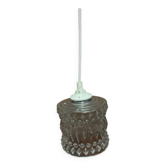 Suspension en verre vintage