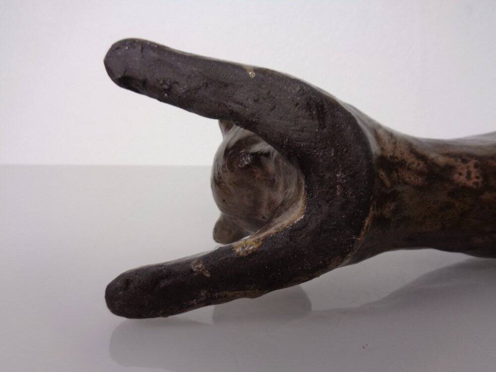 Large ceramic cat, Germany, 1960s