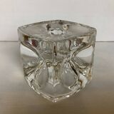 Large candle holder here cube Rudolf Jurnikl Rudolfova