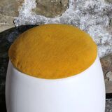 Pouf Vintage Design ou Tabouret / Coffre à linge Œuf Allibert