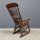 Antique Dutch rocking chair from the early 1900s