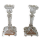 Pair of Portieux candlesticks