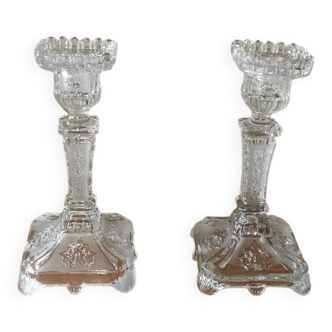 Pair of Portieux candle holders