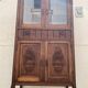 Old small glass display cabinet from the early 20th century.