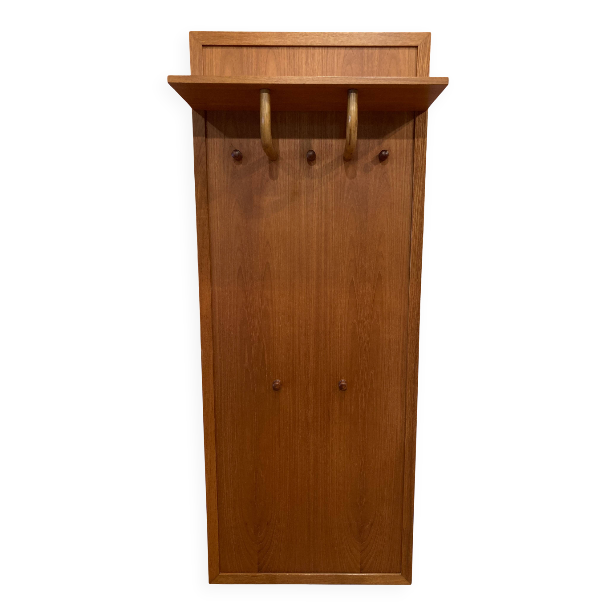 Scandinavian design coat rack 1960.