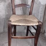 Chaise paillée