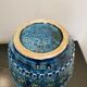 Blue vase by Aldo Londi