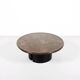Table basse Paul Kingma One-Off  Agate ardoise en laiton