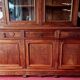 Louis Philippe period castle library in walnut circa 1830