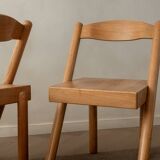 Vintage Italian Iva Dining Chairs Roberto Pamio Renato Toso Stilwood