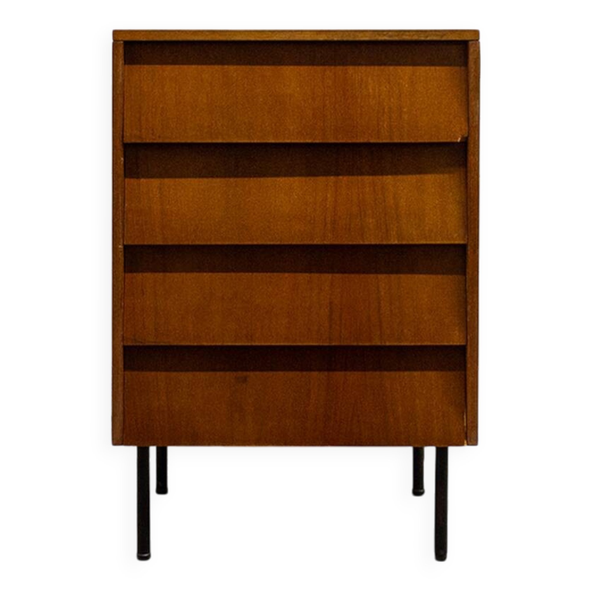 Mobile da soggiorno in legno e ferro Leonardo Fiori per ISA Bergamo Italia