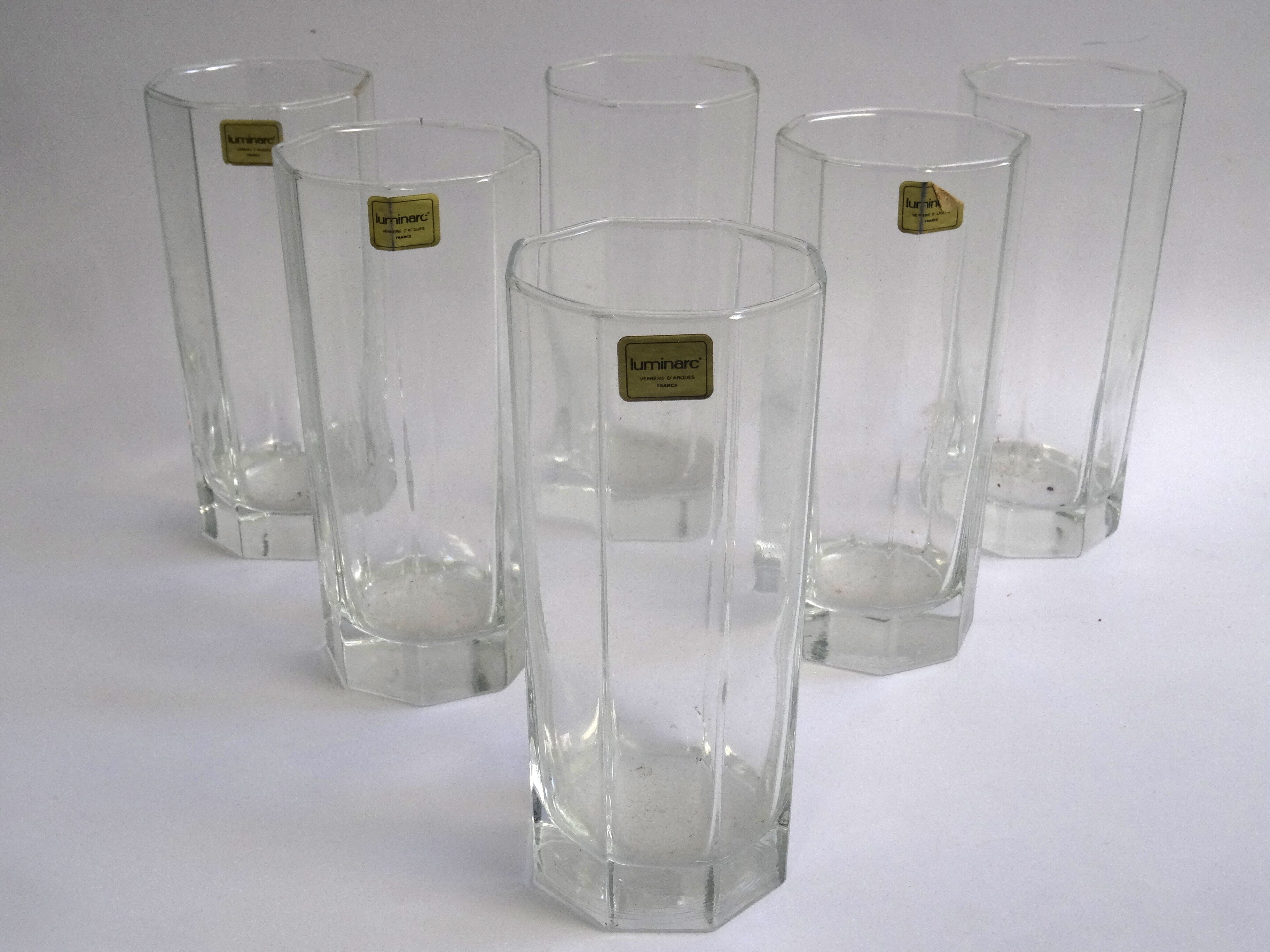 6 glasses water Luminarc Octime