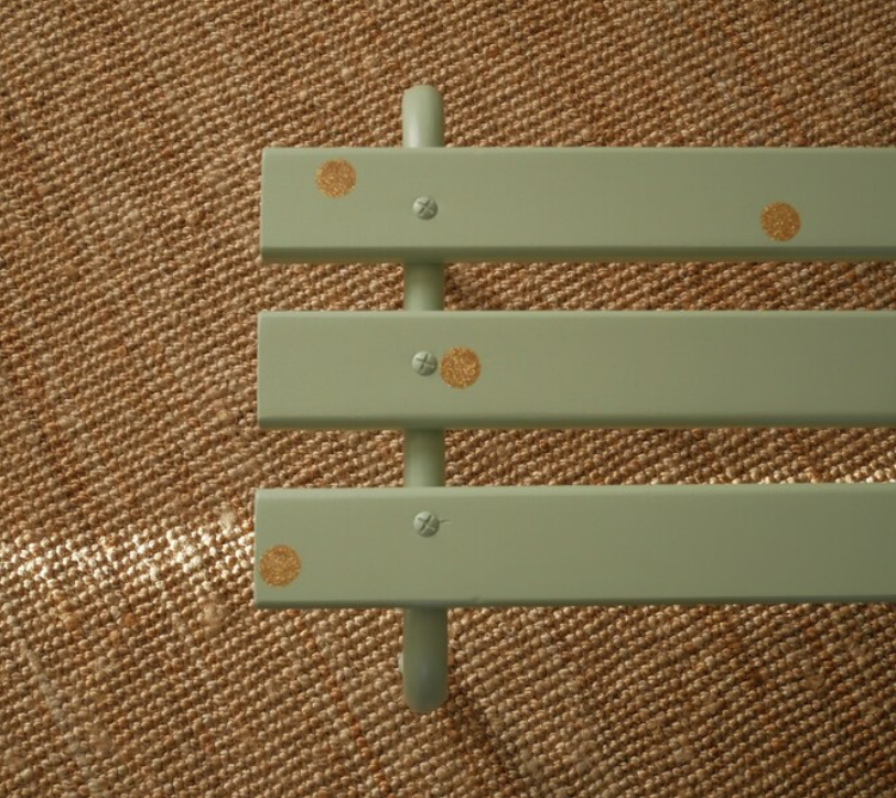 Vintage school bench