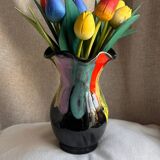 Superb Vintage Vallauris Vase - Psychedelic Decor