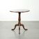 Antique English oak tilt top table / side table from the late 18th century