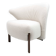 Post-Modern Italian Design Bouclè Armchair, 1980s