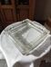 Square glass ashtray / empty pocket