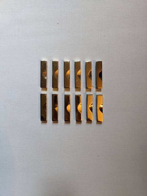 12 Porte couteaux en laiton minimaliste design contemporain