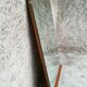 Scandinavian mirror 60's 103 cmx62 cm