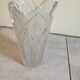 Pressed molded glass vasec 70s
