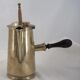 Christofle large chocolate pot marked with the shipping company Chargeurs Réunis.