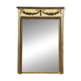 Miroir - Trumeau style Louis XVI époque  Napoléon III
