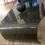 Table basse en verre fumé Calligaris