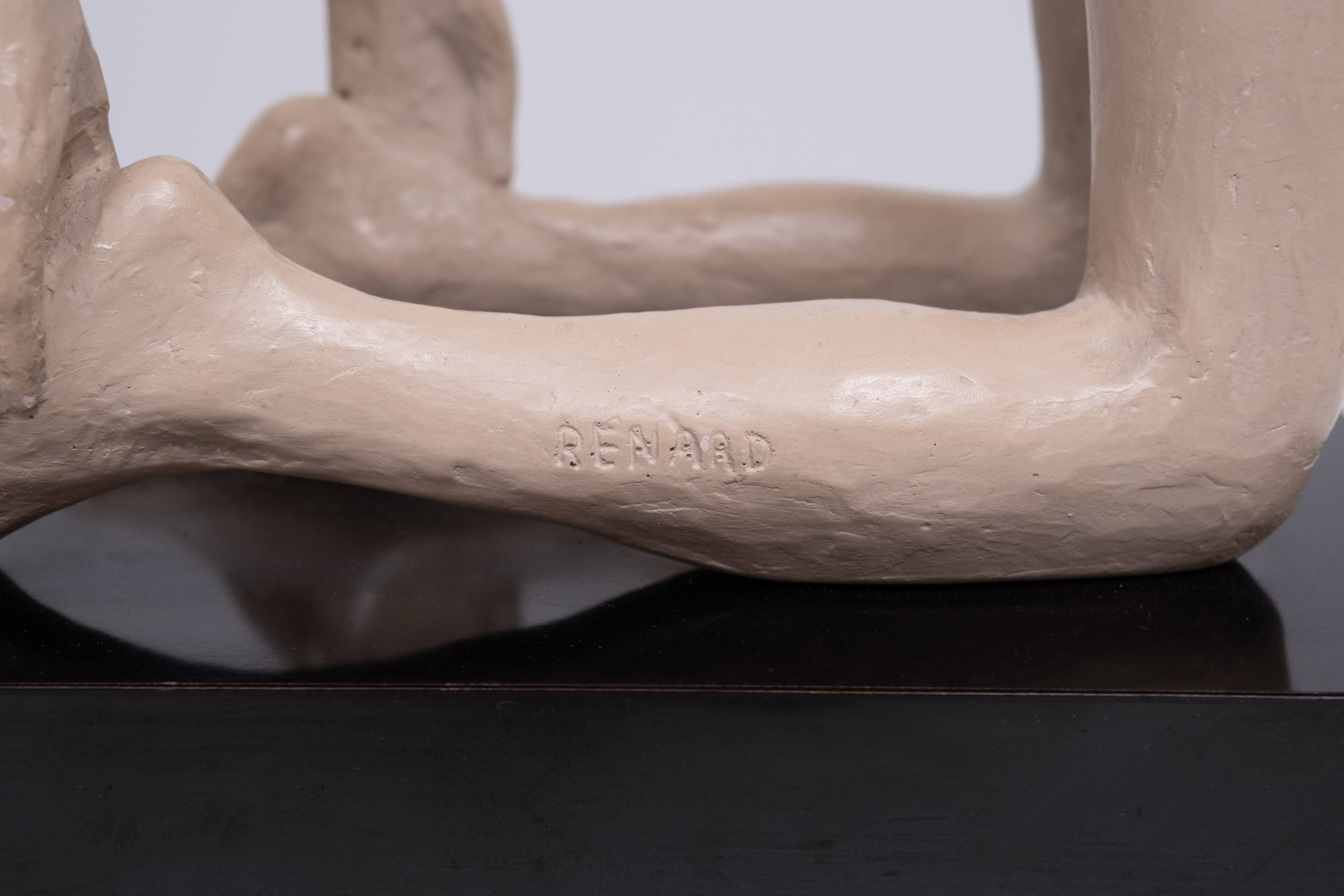 Austin production nude Lady “rebirth” statue Jean Pierre Renard sculpture