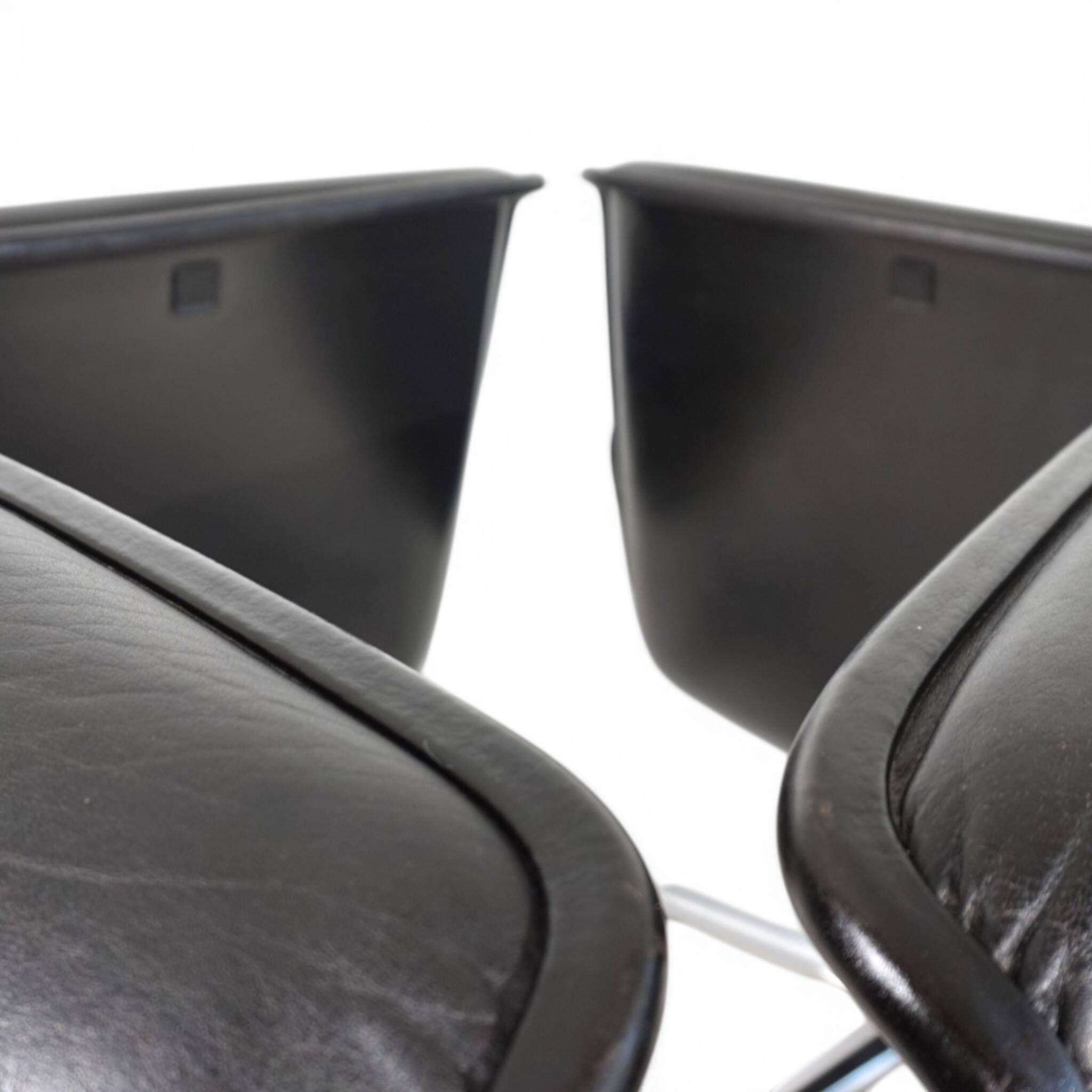 Set of 4 Wilkhahn Delta swivel chairs by Delta Design, 1970