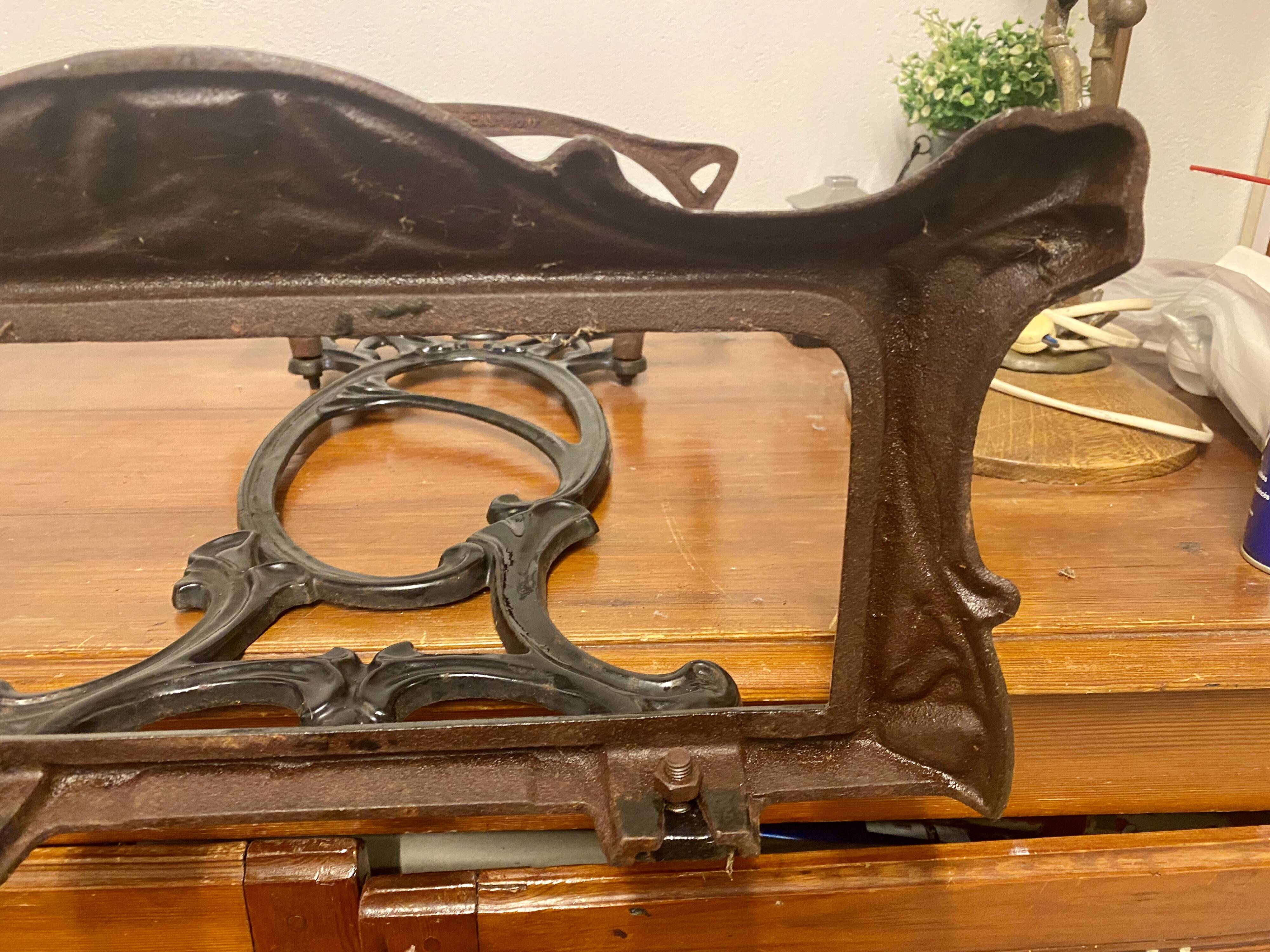 Antique cast iron umbrella stand