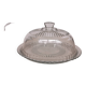 Pair of Cake/Cheese Dishes, Tart Cloche, Glass Pastry