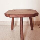 Brutalist tripod stool