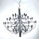 Lustre 2097 par Gino Sarfatti pour Arteluce Italie 1958