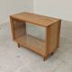 Small two-sided display cabinet wood and glass Frantisek Jirak 1960