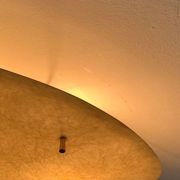 Mid-century minimalist fiberglass ceiling light, 1960s