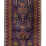 Tapis afghan Baluch vintage 148x87cm