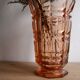 Vase en verre ciselé