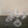 Paire de candélabres en cristal , signés Baccarrat