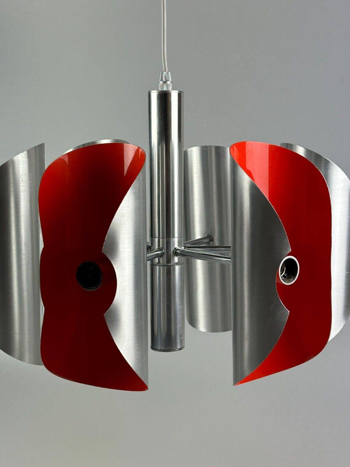 60s 70s 6-flame Sputnik candlestick metal chrome space age design