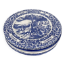 6 assiettes vintage bleus anglaises Staffordshire
