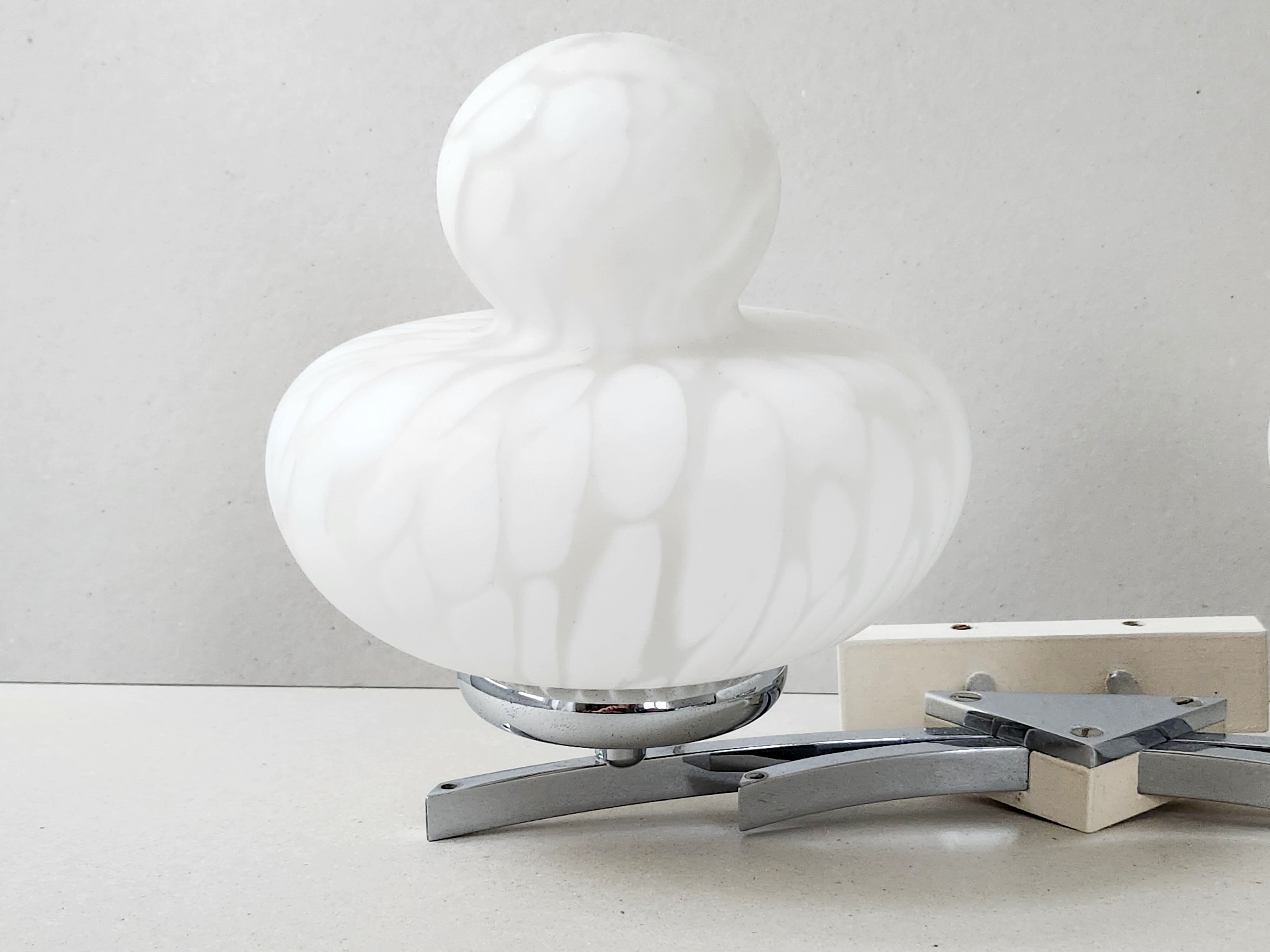 Vintage wall lamp 1970 space age