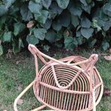 Rattan armchair