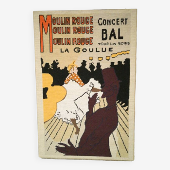 Canvas The Moulin Rouge - La Goulue