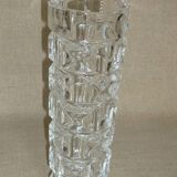 Vase art-déco translucide