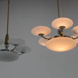 Set of Two Art Nouveau / Art Deco Chandeliers, 1920s